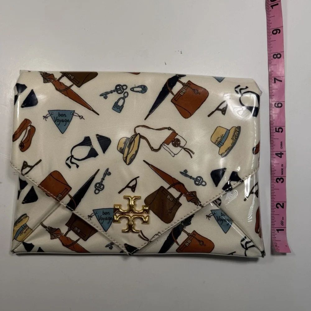 Tory Burch Clutch Purse & Sleep Mask NEW